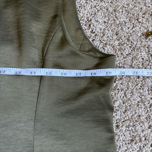 Scotch And Soda Vest Womens Size Large High Neck Martini Olive Green NEW W TAGS - Picture 10 of 10